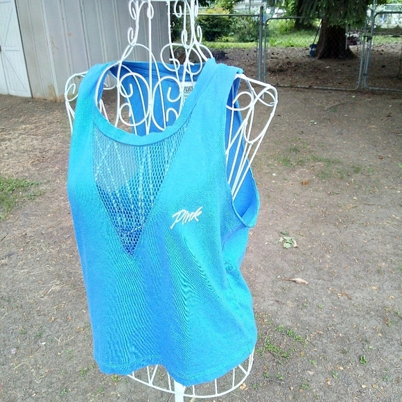 PINK Victoria's Secret Tops - VS PINK Mesh Tank Top S